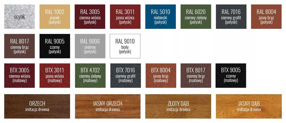 Garaż Blaszany 6x5 Dwuspadowy Drewnopodobny PREMIUM Darmowy Montaż