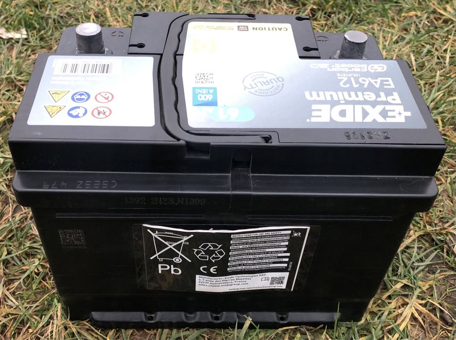akumulator Exide Premium EA612 61Ah nowy