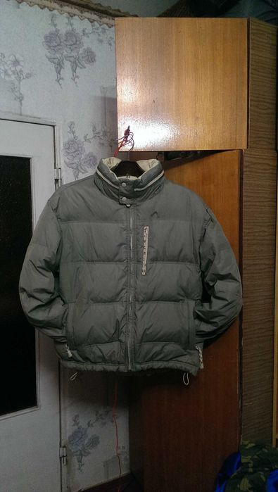 Мужская тёплая куртка пуховик AY'S JEANS  размер L-XL идеальное сост.