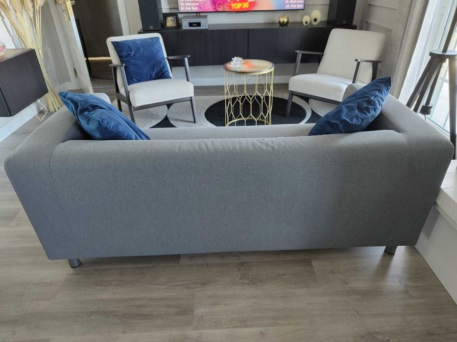 2 IKEA Sofas, Gray Color435684761152399362