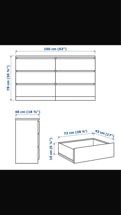 Cómoda para quarto