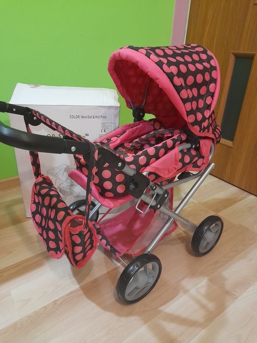 Wózek dla lalek 3 w 1 Kinderplay