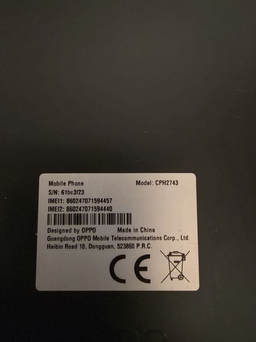 Smartfon oppo reno 14 fs nowy