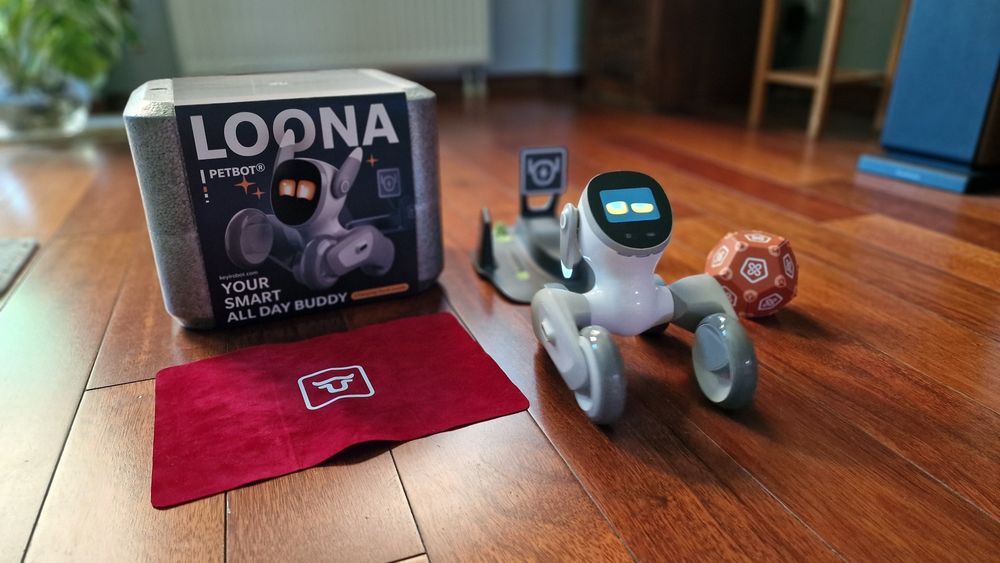 KEYi Tech Loona AI Petbot, jak nowa, gwarancja, paragon, komplet
