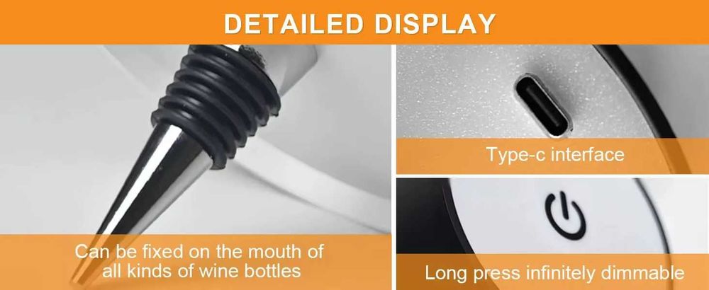 tampa de garrafa 3 modos de luz lâmpada para garrafas decoração luzes