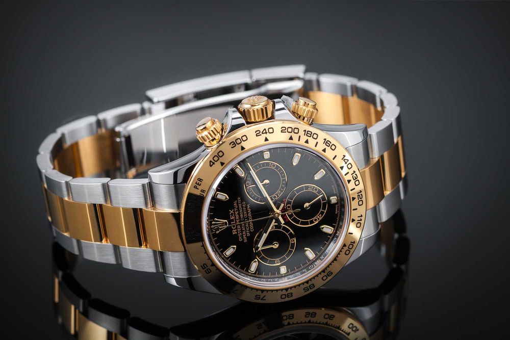 Zegarek Rolex Cosmograph Daytona 40mm czarna tarcza