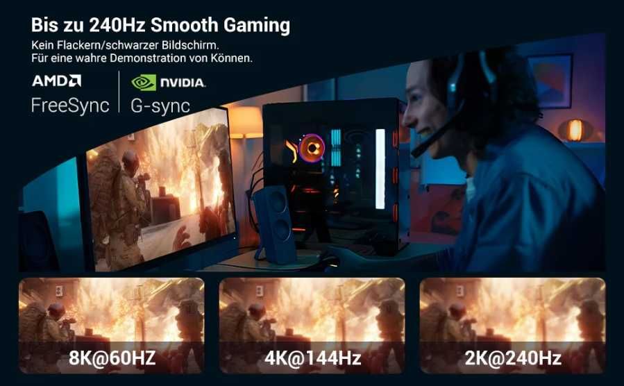 кабель WireTEK DisplayPort DP-DP 8K 4K 2K 2m