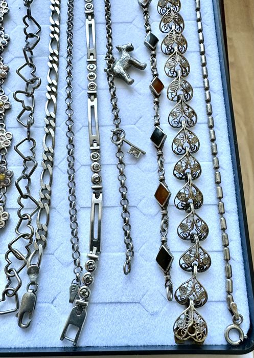 Серебро браслеты