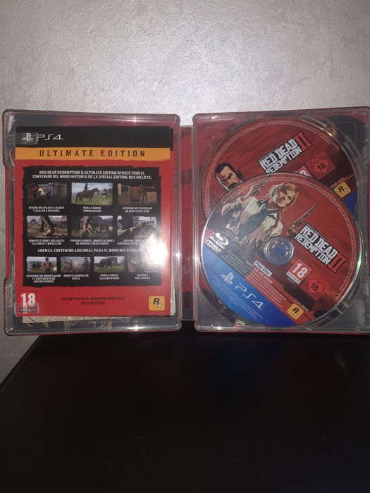 Steelbook Edition RDR2 PS4