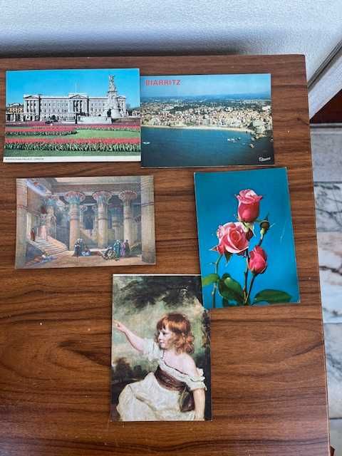 Postais antigos escritos