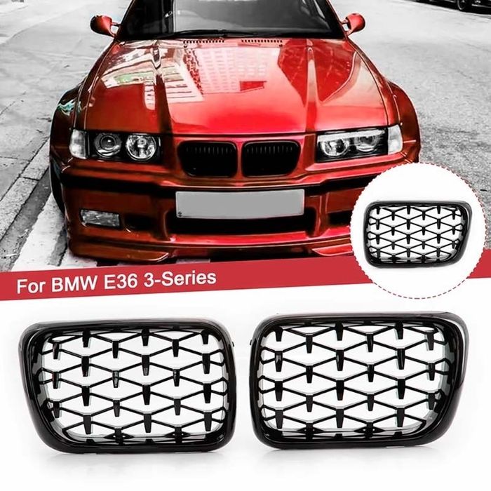 Grelhas Frontais BMW E36 Série 3 – Look Moderno impresso em 3d