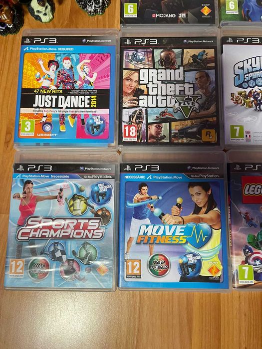 Vários jogos para PS3