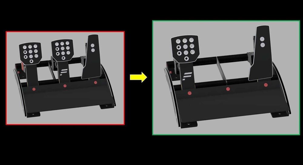 Kit Rimozione Pedale Frizione Fanatec ClubSport V3 - Console E - Foto 13