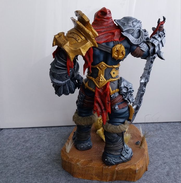 Darksiders - War, 3D PLA, diorama, playstation
