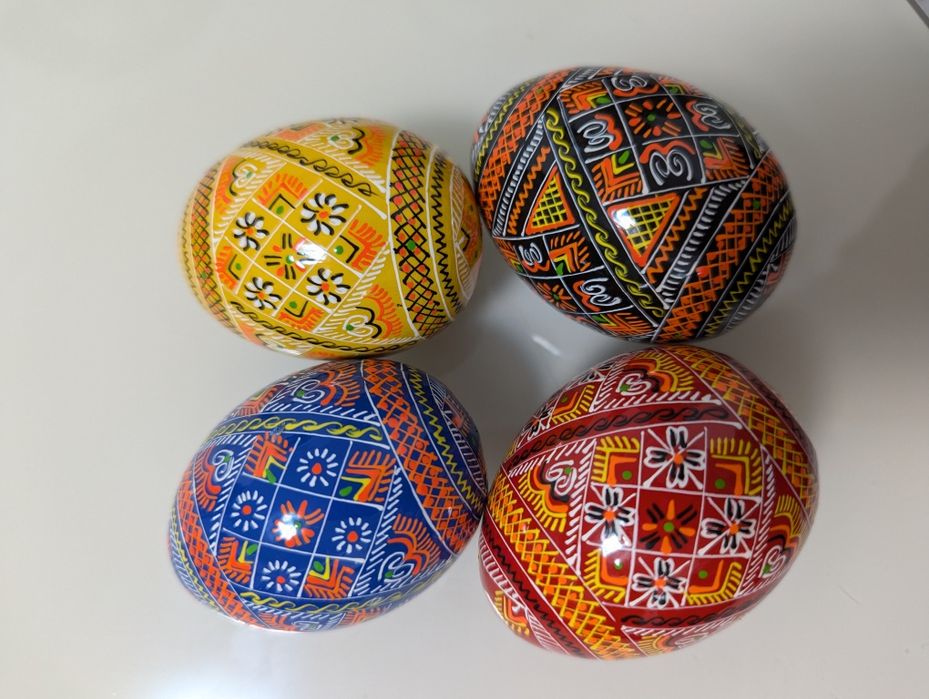 Гуцульські дерев'яні писанки