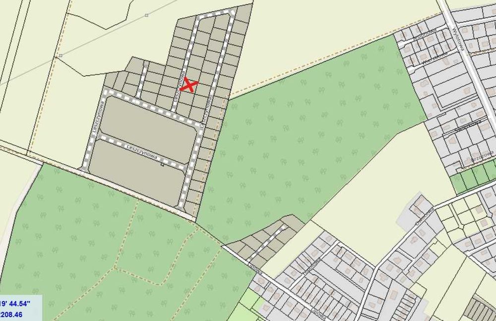 Działka budowlana w spokojnej okolicy ul. Leszczynowa Janczewo - Widok 5