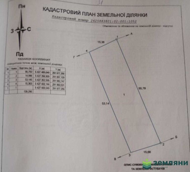 Продається земля 8,24сот в с.Павлівка, СТ Сантехник під забудову (5) - Вид 3