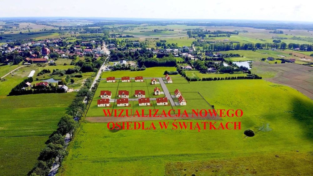 Blisko Olsztyna działkę budowlaną sprzedam