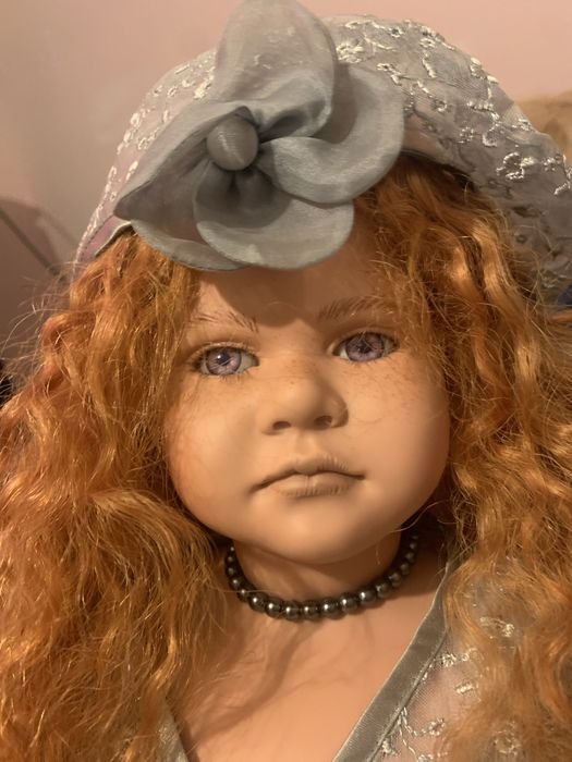 Lalka winylowa od Ruth Treffeisen 69 cm