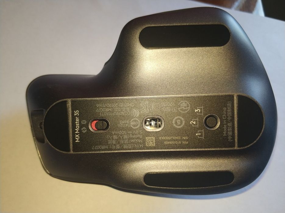 Нова Logitech MX Master 3s темно-сіра (Grafite)