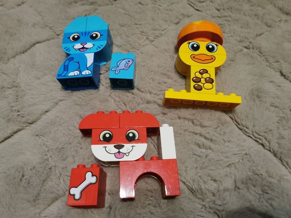 Zestaw zabawek dla najmłodszych lego duplo i inne