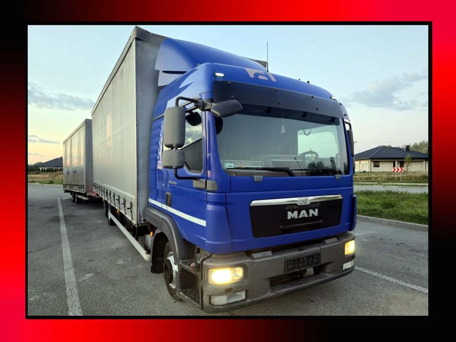 MAN TGL + KONAR JG2  Man 8.250 4X2 BL – EURO V – 250KM - zestaw FV23%