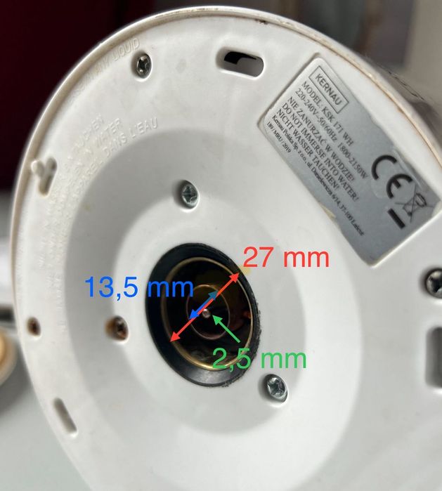 Podstawa czajnika elektrycznego 230V