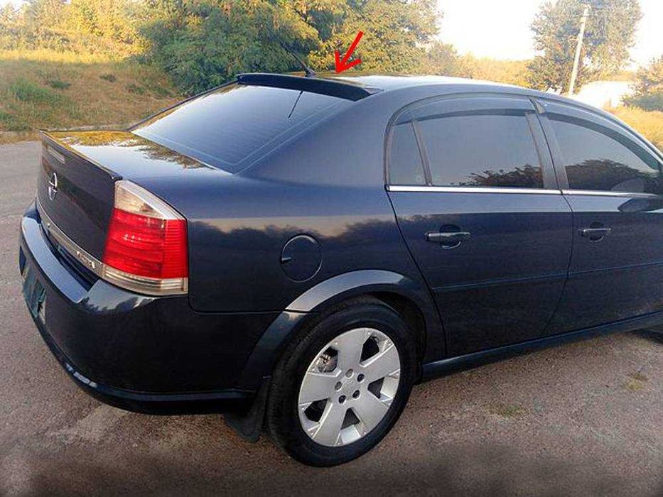 Юбка передняя Опель Вектра ц Накладка на передний бампер Opel Vectra C ...