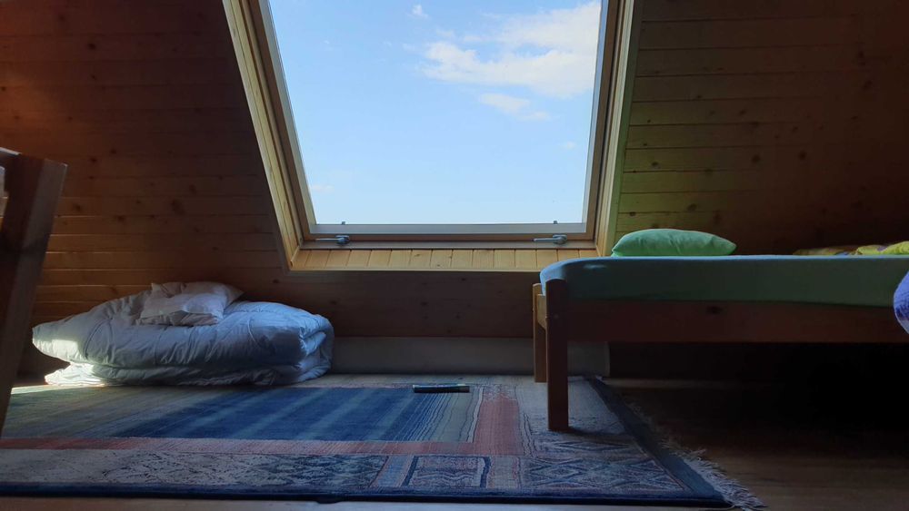 Domek letniskowy nad zbiornikiem wodnym Niwka