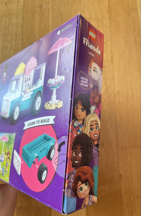 NOWE klocki Lego Friends 42644 Furgonetka z lodami