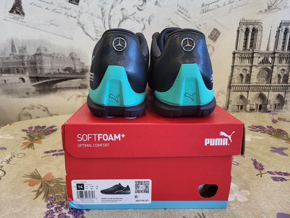 Оригінальні кросівки PUMA f1 AMG розмір 48 us14