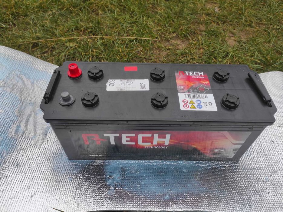 Акамулятори S140 140Ah, 760 A leva A-Tech EFB 140Ah і 1000A
