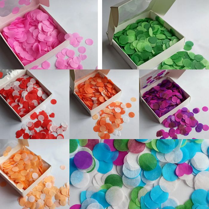 Конфеті тішью для оформлення
