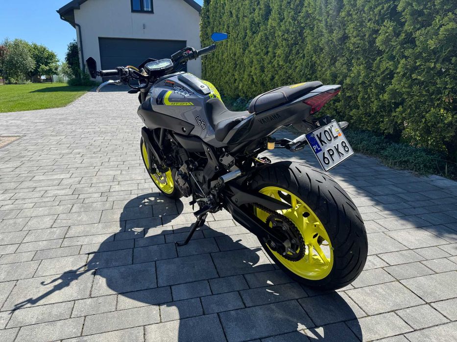 yamaha mt07 kat.a2  2016