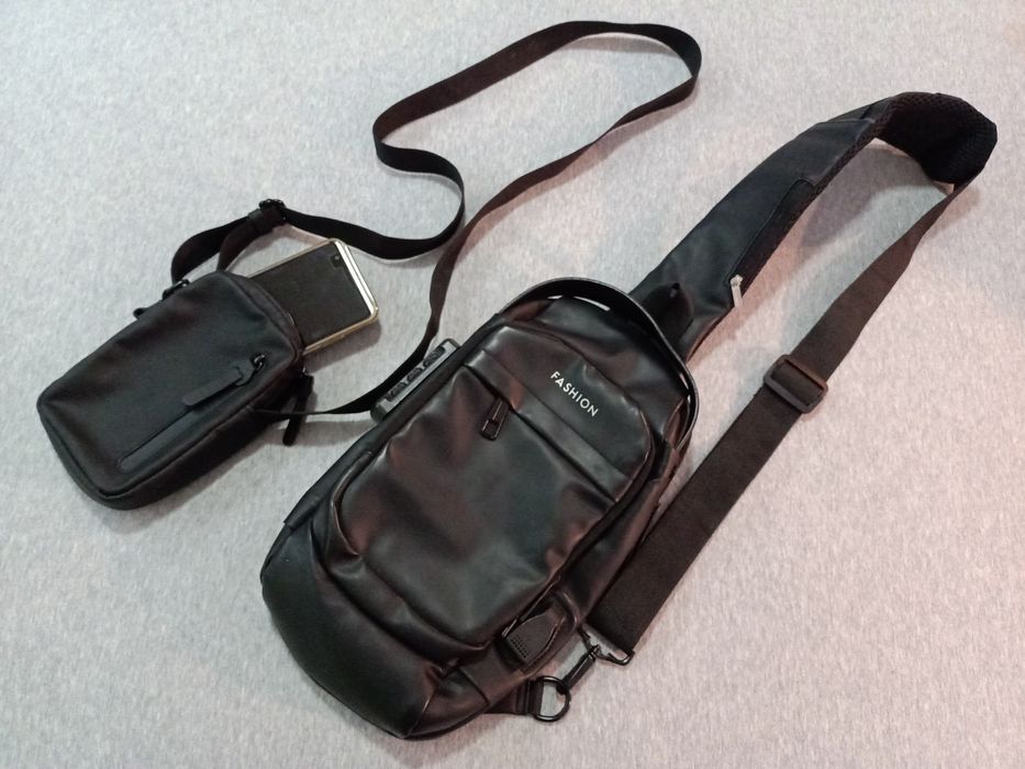 Bolsa mochila tiracolo