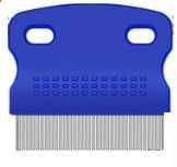 Гребінь от гнид и вошей КОРОТКИЕ зуб'я и зручна ручка