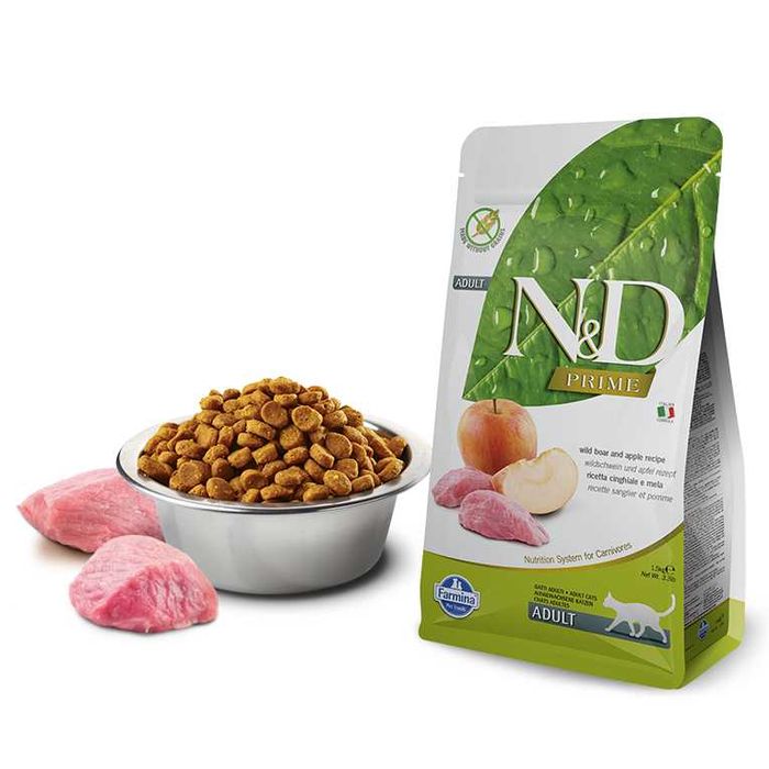 Farmina N&D Cat (Grain Free) Frango / Borrego / Javali / Neutered