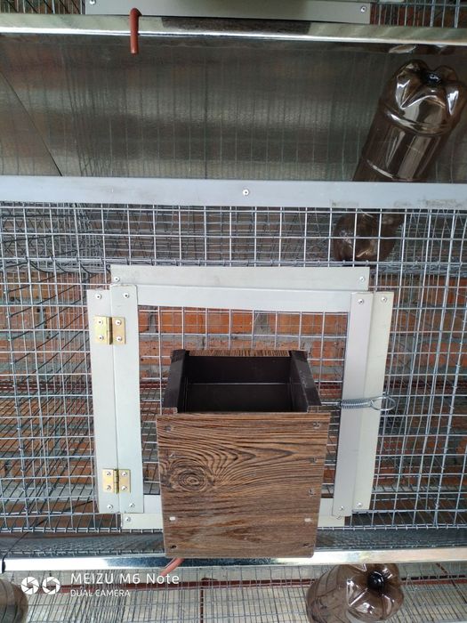 Клітка для кролів, нутрій