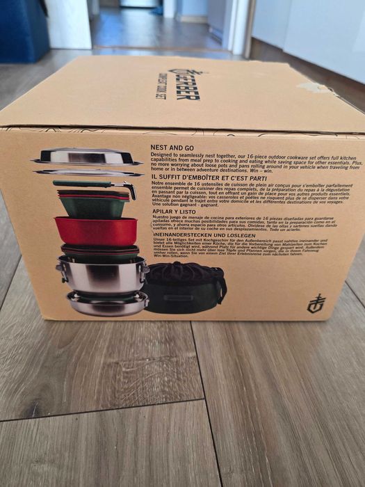 Profesjonalny zestaw kempingowy Gerber