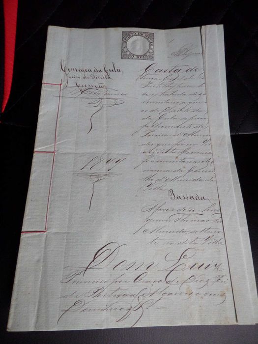 Documento Manuscrito Sec. XIX  ,  20 páginas
