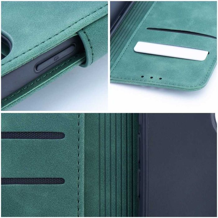 Etui Kabura Book do Samsung Galaxy A15 4G / A15 5G + Szkło Hartowane