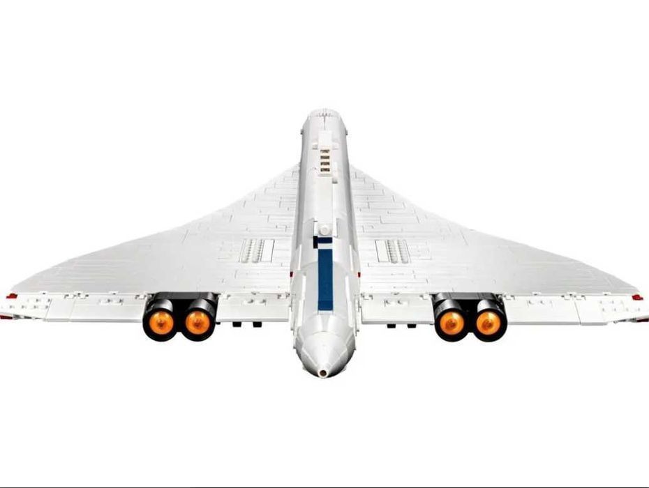 ‼️КОЛЬОРОВА КОРОБКА‼️ Concorde AIRBUS сумісний з Лего 2083д(Код 1121)