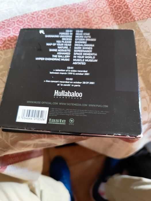 Muse-hullabaloo CD duplo