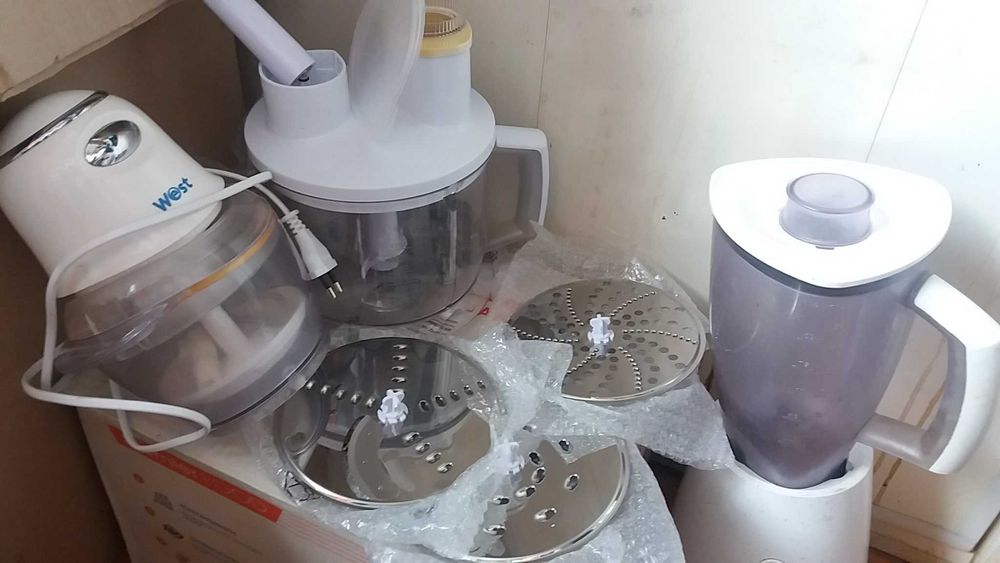 кухня измельчитель блендер Braun 3 коробки + приборы нарезка шинковка