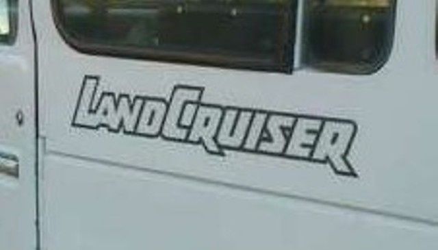Autocolantes/Decals LandCruiser para Jipe Toyota BJ40