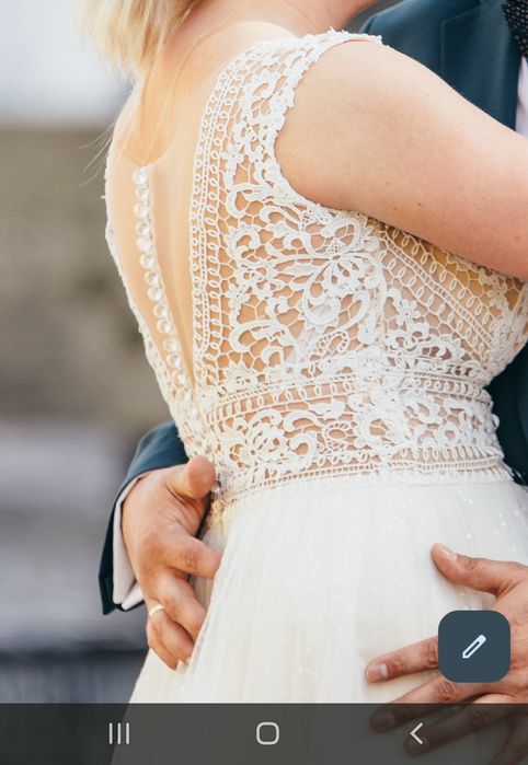 Wyjątkowa suknia ślubna rozmiar 36