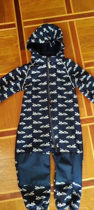На рост 86 Деми комбинезон Softshell мальчику