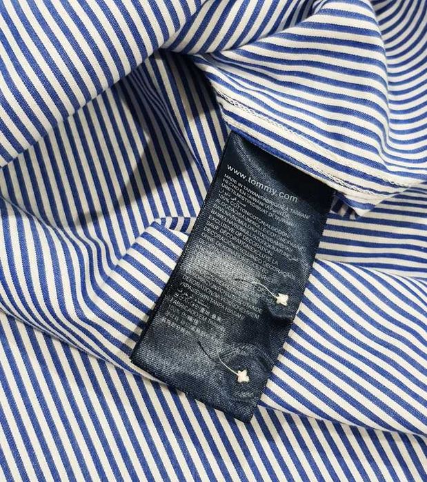 Tommy Hilfiger * New York Fit * koszula * prążek * męska * L