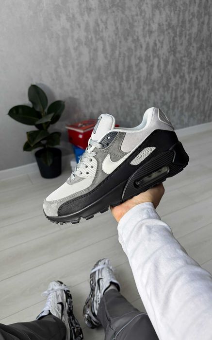!SALE! Nike Air Max 90 Grey/Black 40 41 42 43 44 45 найк аир макс