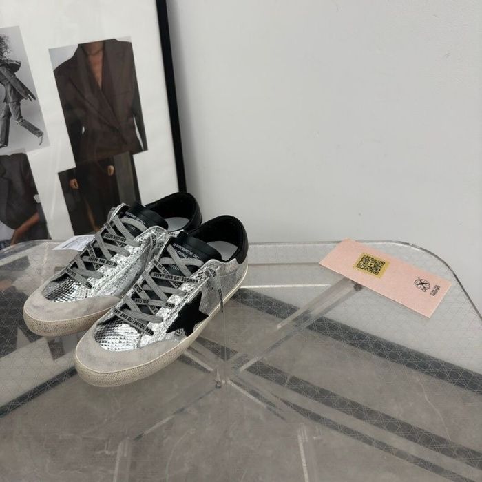 Снікерси Golden Goose/ Кросівки сірі Голден Гус/ Raf Simons/ Off White